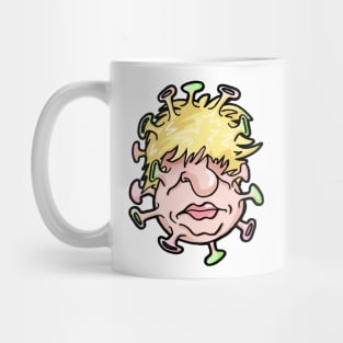 Boris Johnson 'Bovid' Cartoon Mug